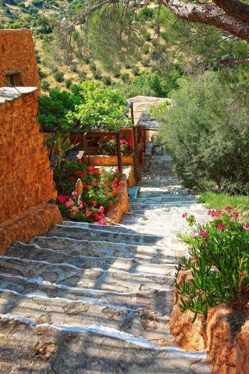 الشقق الفندقية Makrýgialosفي  Aspros Potamos المظهر الخارجي الصورة