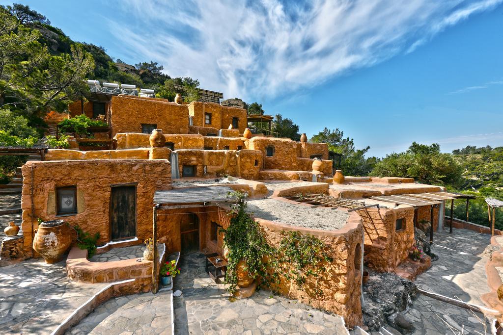 الشقق الفندقية Makrýgialosفي  Aspros Potamos المظهر الخارجي الصورة