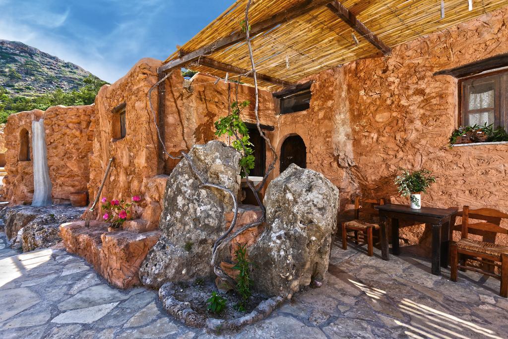 الشقق الفندقية Makrýgialosفي  Aspros Potamos المظهر الخارجي الصورة